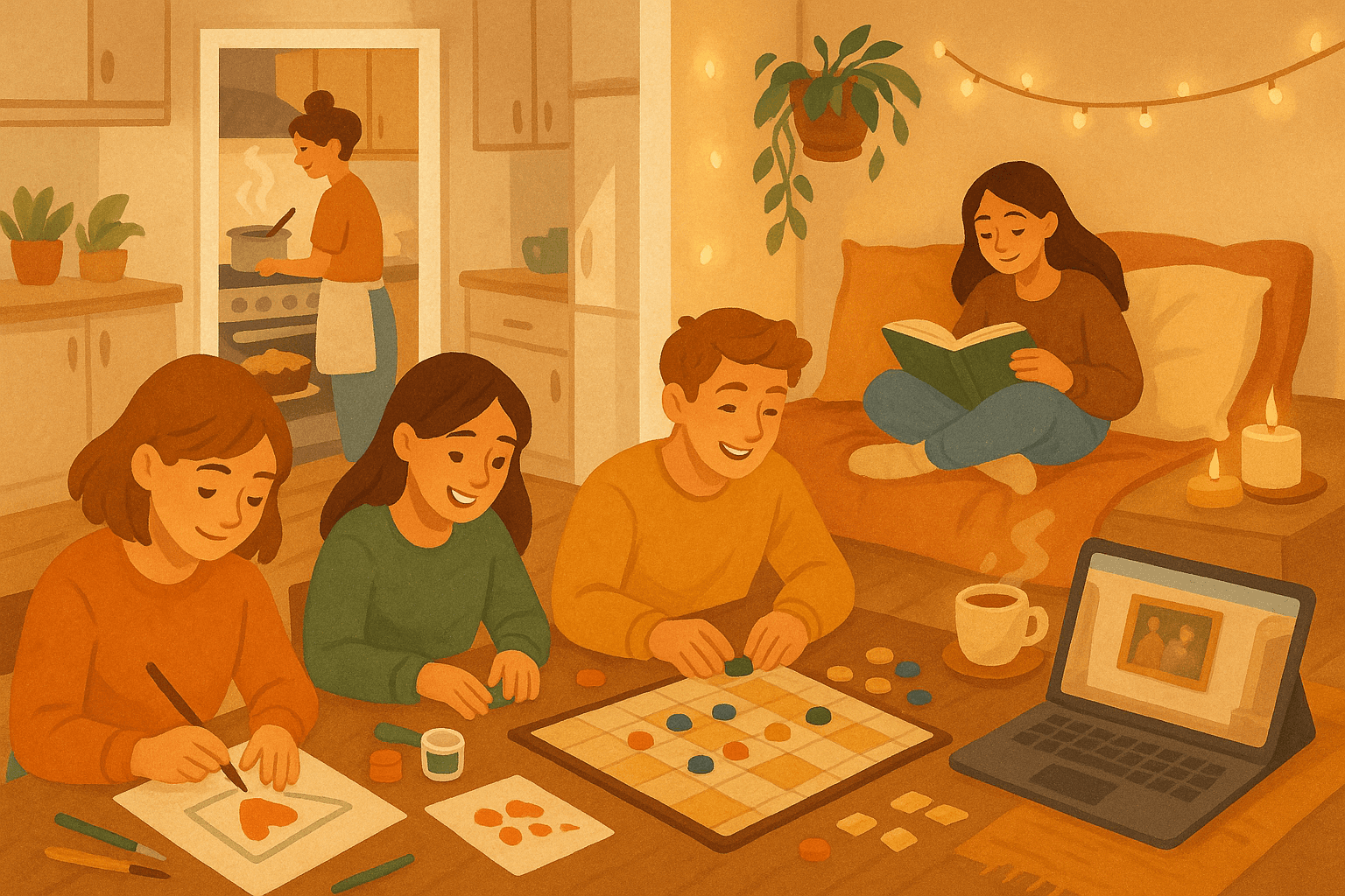 5 Cozy Ways to Banish Boredom at Home